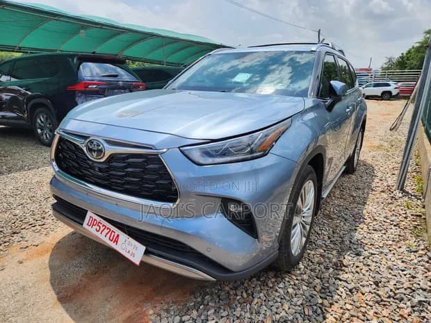 Toyota Highlander Platinum AWD Blue-first-image