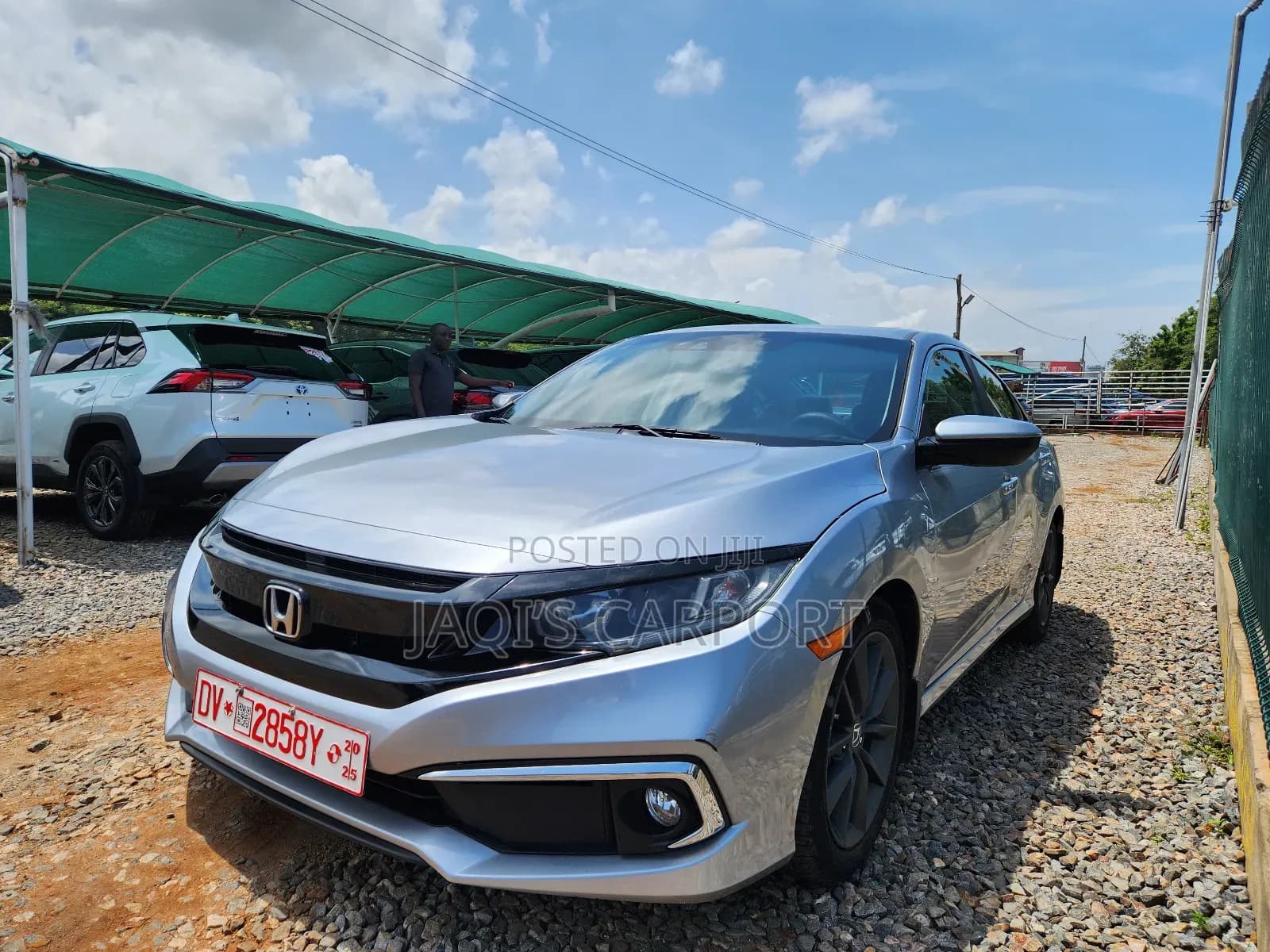 Honda Civic EX-L Sedan Silver-first-image