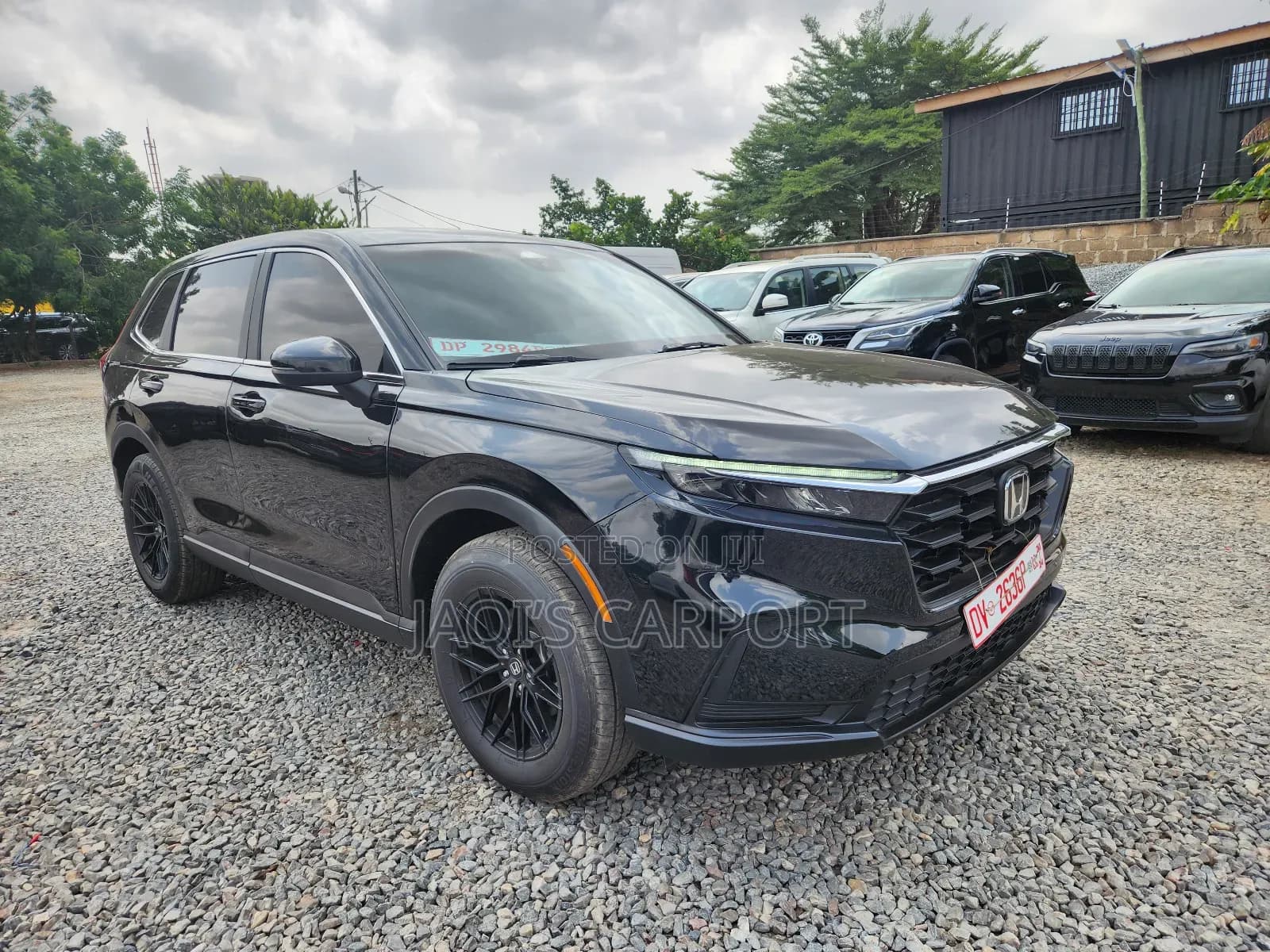 Honda CR-V EX AWD Black-first-image